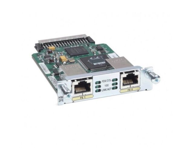 Cisco - VWIC2-2MFT-T1/E1 - 2 x Ports T1/E1 Multiflex Trunk Voice/WAN Interface Card