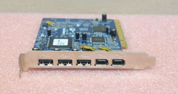 Adaptec - 1923600-R - DuoConnect AUA-3020 2 x 6-pin IEEE 1394a FireWire External 3 x 4-pin Type A USB 2.0 USB External USB FireWire Adapter