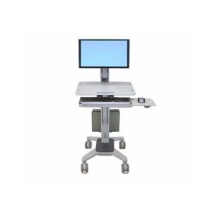 Ergotron - 24-198-055 WorkFit-C, Single LD Sit-Stand Workstation