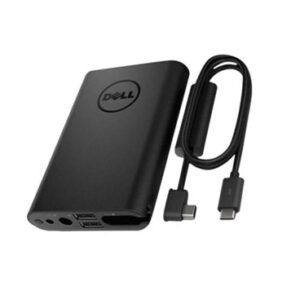 Dell - 451-BBMV 65Wh 18000mAh Li-ion Battery Power Bank with 2 x Charging Cable for Vostro 14/13/15/ Latitude Series
