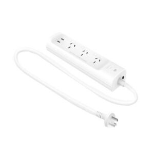 TP-Link - KP303 Kasa Smart Wi-Fi 125V 2 x USB 3 x Outlets IEEE 802.11b/g/n Power Strip Surge