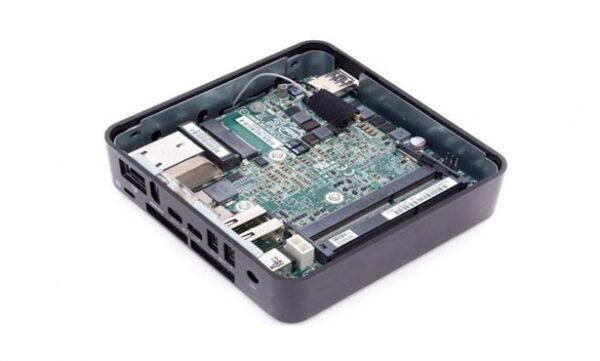 Intel - BOXDCCP847DYE - Celeron 847 1.10 GHz Ultra Compact Black Intel HD Graphics NUC Barebone System