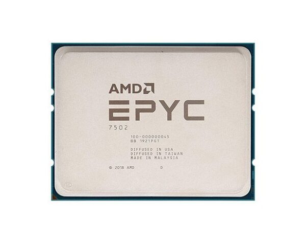 AMD - 100-000000054WOF - EPYC 7502 2.5GHz 128MB L3 Cache Socket SP3 32-Core Processor