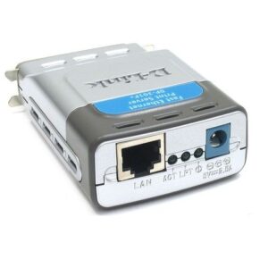 D-Link - DP-301P+ - 100Mbps 10/100 Ethernet USB Print Server