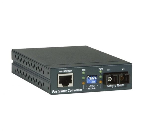 Allied Telesis - ATMC1004 - AT-MC1004 1000Base-T Gigabit Ethernet to 1000SX (SC) Standalone Media Converter