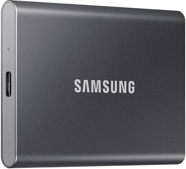 Samsung T7 Portable SSD 4TB (USB 3.2 Gen.2) - Titanium Grey