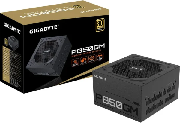 GIGABYTE P850GM 850w 80 Plus Gold Fully Modular Power Supply