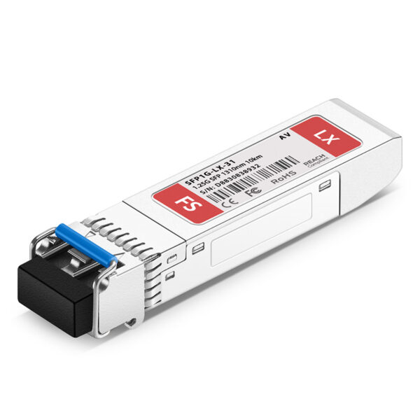 Avago AFCT-5715ALZ Compatible 1000BASE-LX SFP 1310nm 10km IND DOM Transceiver Module