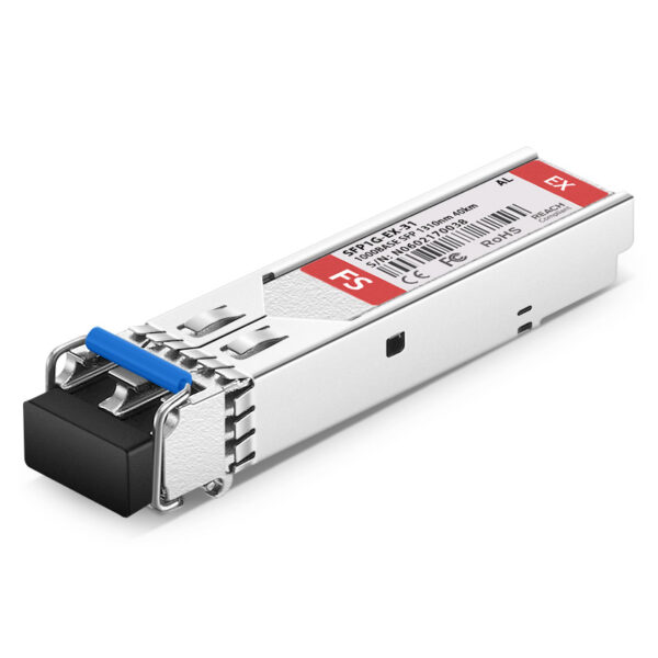 Alcatel-Lucent SFP-GIG-LH40 Compatible 1000BASE-LH40 SFP 1310nm 40km DOM Transceiver Module