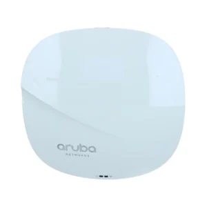 HP JW076-61001 Aruba 320 Series AP-325 IEEE 802.11ac 5GHz 1733Mbit/s 2 x Ports PoE 1000Base-T 8 x Integrated Omni-Directional Antennas Wireless Access Point