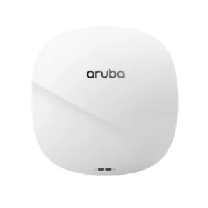 HP JZ024-61001 Aruba 340 Series AP-344 802.11ac 5GHz 2.16Gbit/s 1 x Port PoE 2.5GBase-T + 1 x Port PoE GE 8 x External Antennas Wireless Access Point