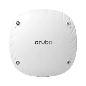 HP Q9H56-61001 Aruba 510 Series AP-514 IEEE 802.11ax 5GHz 4.8Gbit/s 1 x Port PoE+ 2.5GBase-T +1 x Port GE 4 x External Dual-Band Antennas Wireless Access Point