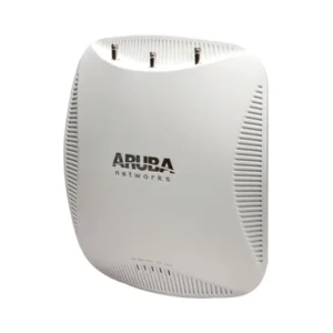 HPE JW174AR Aruba 220 Series AP-225 IEEE 802.11ac 2.4/5GHz Dual-Band 300Mbit/s 2-Ports PoE+ 1GBase-T Wall-mountable Internal Antennas Wireless Access Point