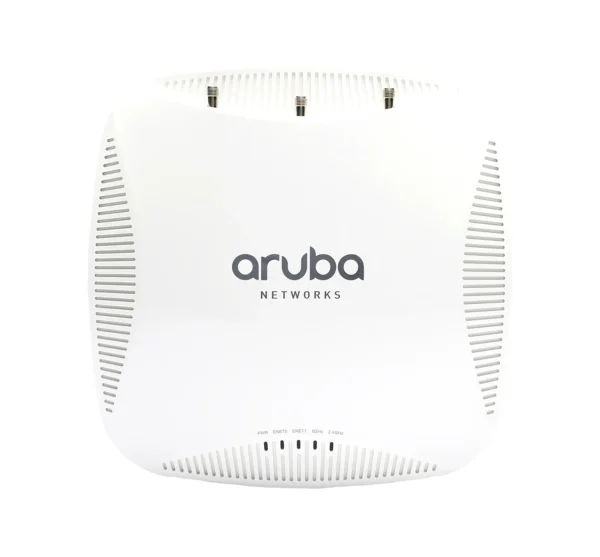 HP JW235-61001 Aruba Instant 220 Series IAP-224 IEEE 802.11ac 5GHz 1300Mbit/s 2 x Ports PoE+ 10/100/1000Base-T 3 x External Dual-Band Antennas Wireless Access Point