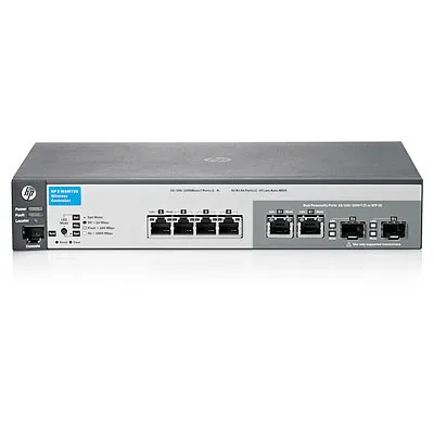 HP J9693A MSM 720 6 x Ports 1000Base-T + 2 x Ports Dual Personality Gigabit Ethernet Access Controller (WW)