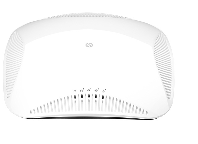 HPE JL012A 350 Cloud-Managed IEEE 802.11n Dual-Band 5GHz 300Mbit/s 1-Port PoE 1000Base-T 3 x Internal Antennas Wireless Access Point