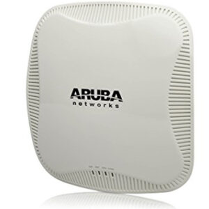 HP JW201-61001 Aruba Instant 110 Series IAP-115 IEEE 802.11n 5GHz 450Mbit/s 1 x Port PoE 1000Base-T 6 x Integrated Omni-Directional Antennas Wireless Access Point