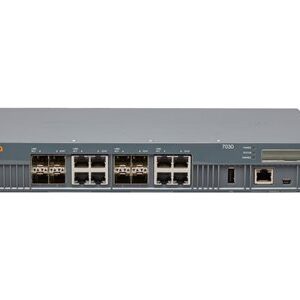HPE JW687A Aruba 7030 8xNetwork (RJ-45) 1000Base-T/1GBASE-X SFP 1xUSB 2.0 64 Access Point FIPS/TAA-Compliant 1U Wireless LAN Controller