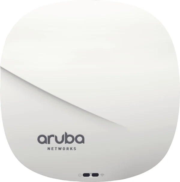 HP JW801AR Aruba 330 Series AP-335 IEEE 802.11ac 5GHz 1733Mbit/s 1 x Port PoE 5000Base-T + 1 x Port PoE GE 12 x Omni-Directional Internal Antennas Wireless Access Point