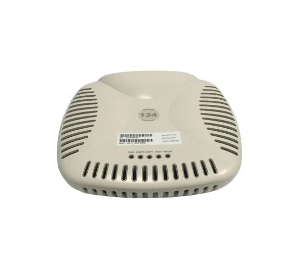 HPE JX800-61001 Aruba Series AP-134 IEEE 802.11n 2.4/5GHz Dual-Band 450Mbit/s 2-Ports PoE+ 1GBase-T Wall-mountable 3-External Antennas Wireless Access Point