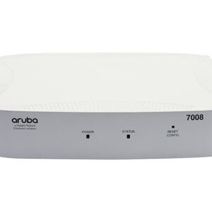 HPE JX928A Aruba 7008 8 x 1000Base-T (PoE+/RJ-45) 100Watts 2 x USB 2.0 16 Access Point 1K Client Wireless LAN Controller