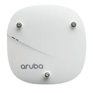 HPE JX940A Aruba Instant 300 Series IAP-304 IEEE 802.11ac 2.4/5GHz Dual-Band 300Mbit/s 1-Port 1GBase-T Ceiling-Mountable 3-External Antennas Wireless Access Point
