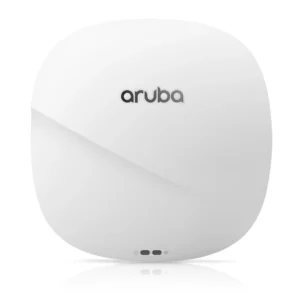 HP JZ031AR Aruba 340 Series AP-345 802.11ac 5GHz 2.16Gbit/s 1 x Port PoE 2.5GBase-T + 1 x Port PoE GE 8 x Internal Omni-Directional Antennas Wireless Access Point