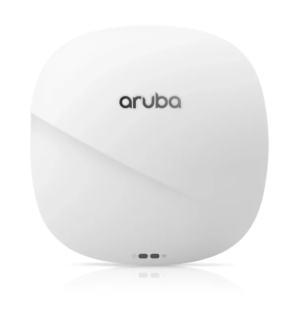 HP JZ037A Aruba 340 Series AP-345 802.11ac 5GHz 2.16Gbit/s 1 x Port PoE 2.5GBase-T + 1 x Port PoE GE 8 x Internal Omni-Directional Antennas Wireless Access Point