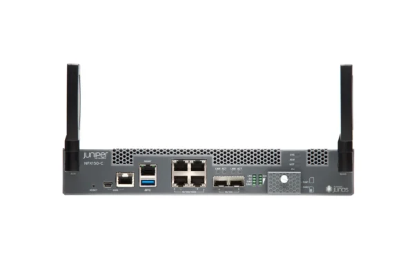 Juniper NFX150-C-S1-AE NFX150-C 4 x 1000BASE-T 2 x Ports 1000BASE-X/10GBASE-X Ports 4 core x86 CPU with QAT 128 GB SSD 8 GB Memory