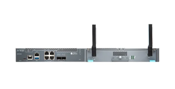 Juniper NFX150-S1 NFX150 4 x 1000BASE-T Ports 2 x 1000BASE-X/10GBASE-X SFP+ Ports 8 core x86 Processor with QAT 256 GB SSD 16 GB Memory