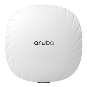 HPE Q9H62A Aruba 510 Series AP-515 IEEE 802.11ax 5GHz 4.8Gbit/s 1xPort PoE+ 2.5GBase-T +1xPort GE 4xInternal Antennas Wireless Access Point
