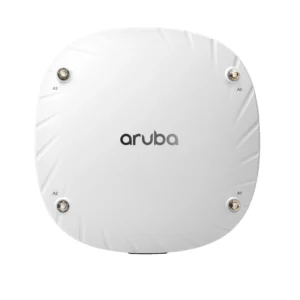 HP Q9H65A Aruba 510 Series AP-514 IEEE 802.11ax 5GHz 4.8Gbit/s 1 x Port PoE+ 2.5GBase-T +1 x Port PoE+ GE 4 x External Dual-Band Antennas Wireless Access Point