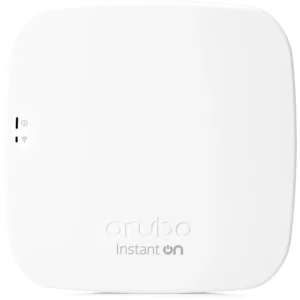 HPE R2X02A Aruba Instant ON Series AP12 IEEE 802.11ac 2.4/5GHz Dual-Band 1.6Gbit/s 1-Port PoE 1GBase-T Wall-mountable Internal Antennas Wireless Access Point