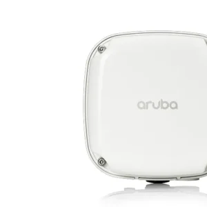 HPE R4W62A Aruba 560 Series AP-565 IEEE 802.11ax 2.4/5GHz 1.73Gbit/s 1-Port PoE+ 1GBase-T Pole-Mountable Internal Antennas Wireless Access Point