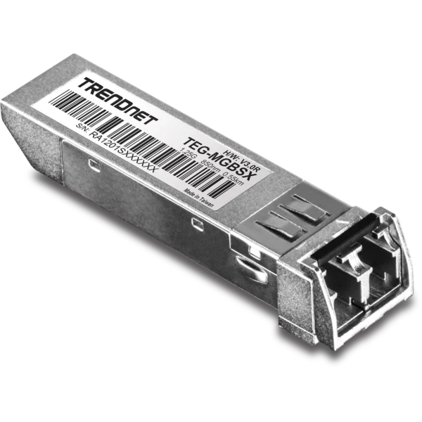 TRENDnet TEG-MGBSX Compatible 1000BASE-SX SFP 850nm 550m DOM Transceiver Module