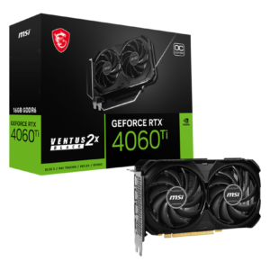 V517-005R - MSI Nvidia GeForce RTX 4060 Ti Ventus 2X Black 16G OC