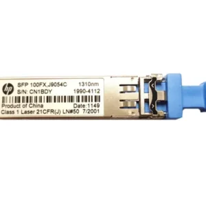 HP 1990-4112 Aruba X111 100Mb/s 100Base-FX Multi-Mode Fibre 1310nm 2km Duplex LC Connector SFP(mini-GBIC) Transceiver Module