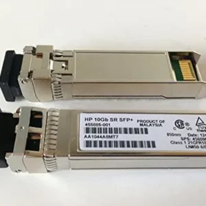 HP 455883-B21 BladeSystem c-Class 10Gbase-SR SFP+ Multi-mode Fiber 850nm Duplex LC Connector Transceiver Module
