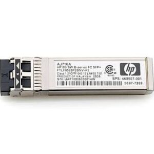 HPE C8R25A MSA 2040 10Gb/s 10GBase-SW Fibre Channel SFP+ Transceiver Module 4 Pack