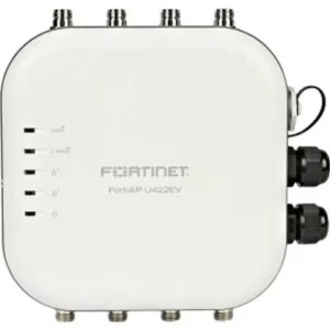 Fortinet FortiAP FAP-U422EV Dual-Band 802.11 a/b/g/n/ac Wave 2 5GHz 3.4 Gbps 2 x RJ-45 Ports 1000Base-T Wall mount 8 x External Antennas Outdoor Wireless Unified Access Point