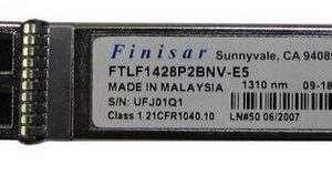 Finisar FTLF1428P2BNV-E5 8Gb/s 8GBase-LR Single-Mode Fibre 1310nm 10km Duplex LC Connector SFP+ Transceiver Module