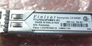 Finisar FTLF8524P2BNV-EC 4Gb/s 1000Base-SX MMF SFP Transceiver