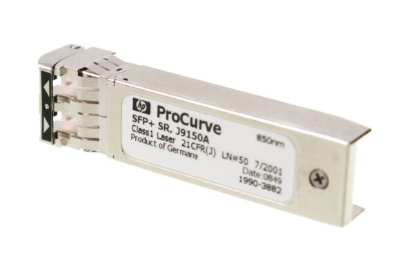 HP J9150A#ABA Aruba X132 10Gb/s 10GBase-SR Multi-Mode Fibre 850nm 300m Duplex LC Connector SFP+ Transceiver Module