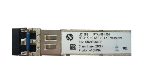 HP JD119-61101 1Gb/s 1000Base-LX Single-Mode Fiber 1310nm 10km Duplex LC Connector SFP Transceiver Module