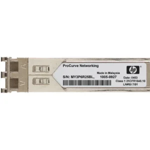HP JD494A X124 1Gb/s 1000Base-LX Single-Mode Fibre 1310nm 10km Duplex LC Connector SFP Transceiver Module