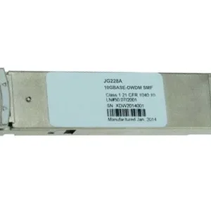 HP JG228-61101 ProCurve X180 10Gb/s 10GBase-DWDM Single-Mode Fibre 1540.56nm 80km LC Connector XFP Transceiver