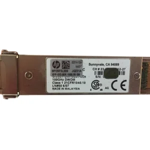 HP JG231-61101 ProCurve X180 10Gb/s 10GBase-DWDM Single-Mode Fibre 1558.98nm 80km LC Connector XFP Transceiver Module