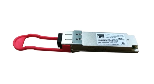 HP JL306AR X140 40GBase-ER4 Single-Mode Fibre 1310nm 40km LC Connector QSFP+ Transceiver Module