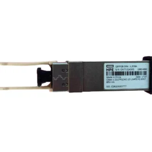 HP JL309AR Aruba 100Gb/s 100GBase-SR4 Multi-Mode Fibre 100m MPO Connector QSFP28 Transceiver Module