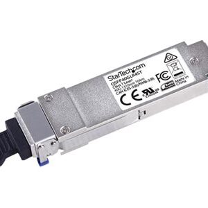 StarTech QSFP40GLR4ST 40Gb/s 40GBase-LR4 Single-Mode Fibre 1330nm 10km Duplex LC Connector QSFP+ Transceiver Module